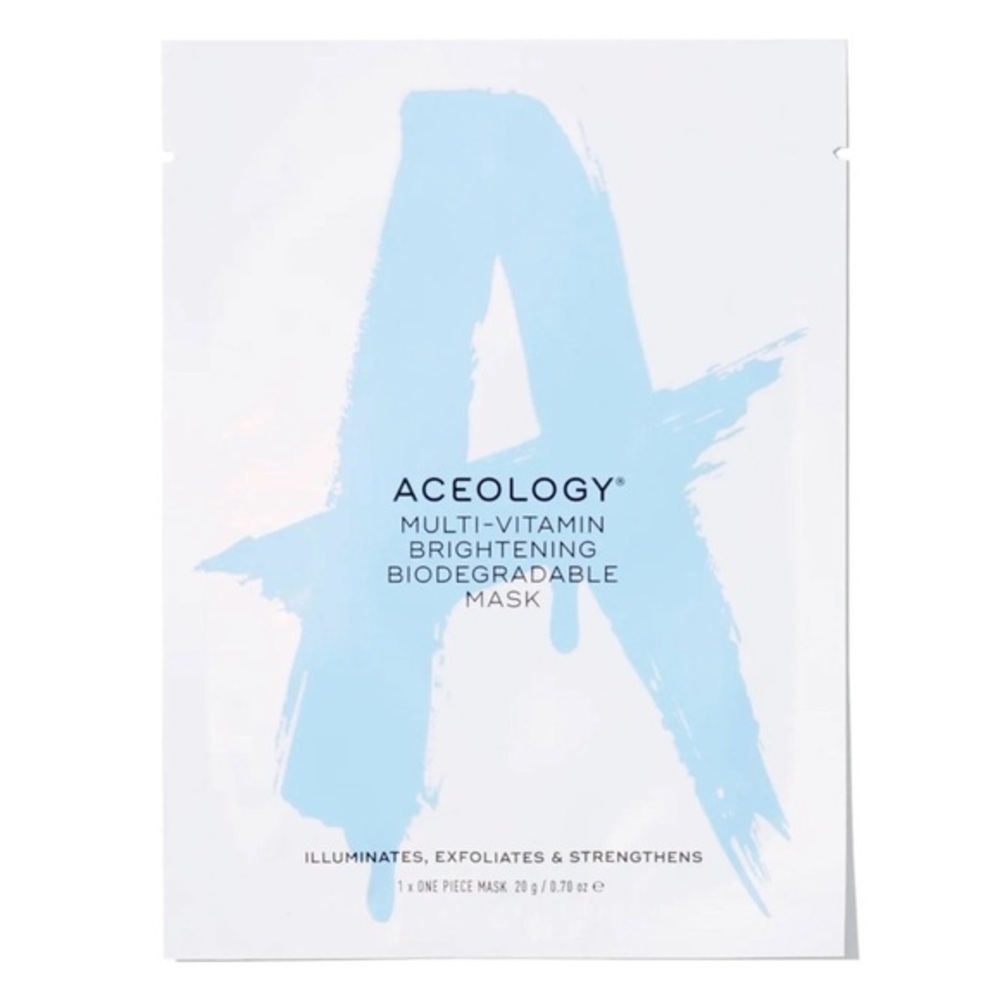 Aceology Multi-Vitamin Brightening Mask - Light Blue